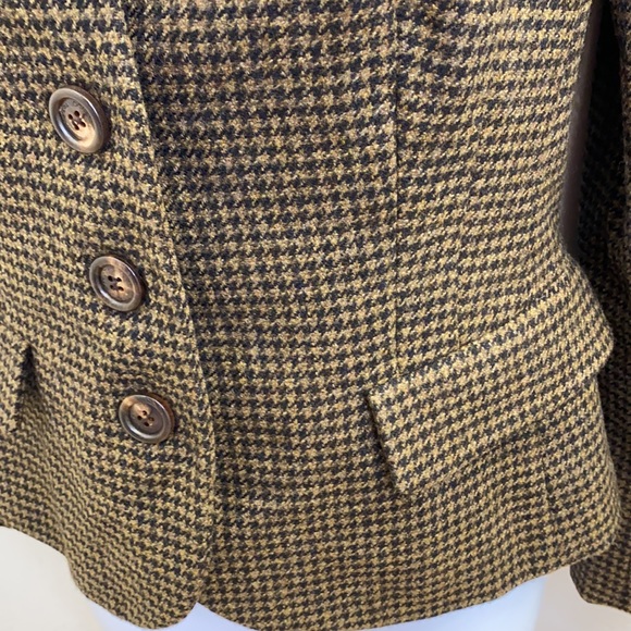 Moschino CheapAndChic Wool Houndstooth Jacket 8 - Picture 2 of 5